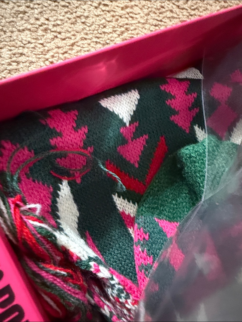 Rock & Roll Denim Aztec Scarf Gift Set - Picture 9 of 10